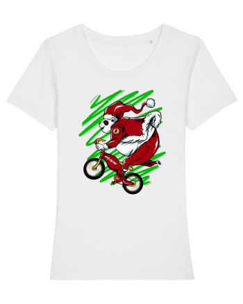 OLDMAN PANDA BIKER SANTA White