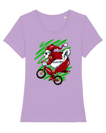 OLDMAN PANDA BIKER SANTA Lavender Dawn