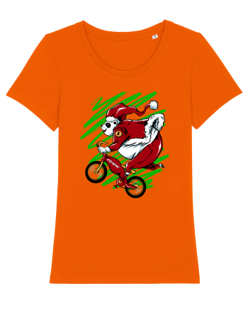 OLDMAN PANDA BIKER SANTA Bright Orange