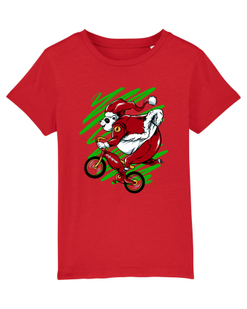 OLDMAN PANDA BIKER SANTA Red