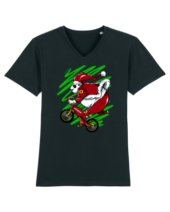 OLDMAN PANDA BIKER SANTA Black