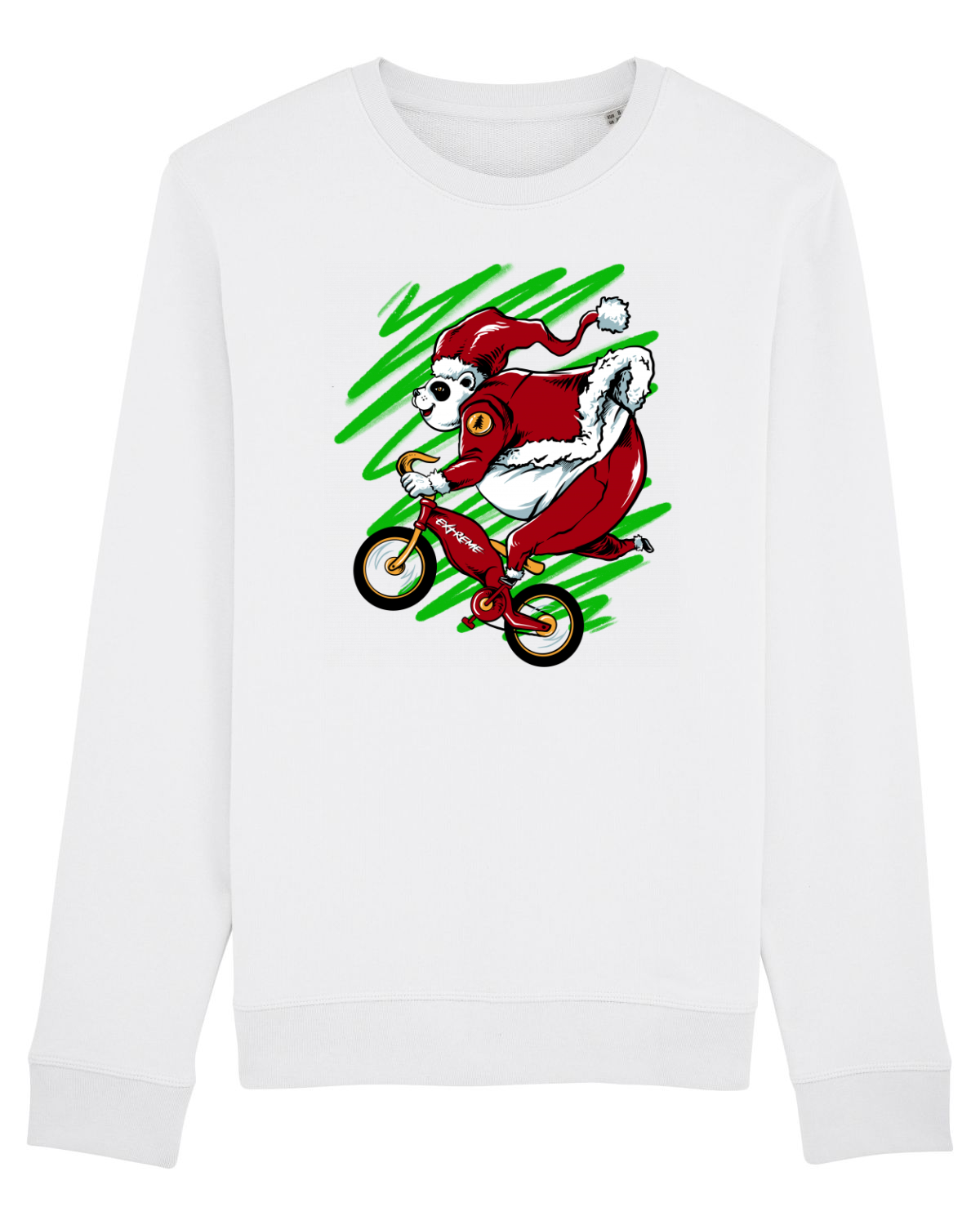 Bluză mânecă lungă Unisex Rise White