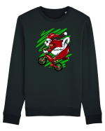 OLDMAN PANDA BIKER SANTA Bluză mânecă lungă Unisex Rise