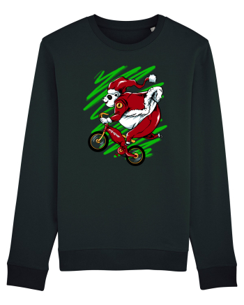 OLDMAN PANDA BIKER SANTA Black