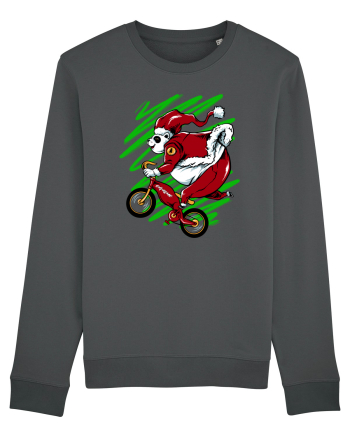 OLDMAN PANDA BIKER SANTA Anthracite