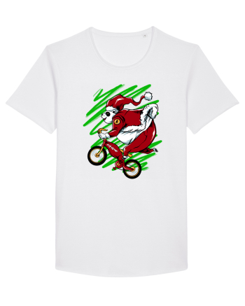 OLDMAN PANDA BIKER SANTA White