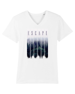 Escape Tricou mânecă scurtă guler V Bărbat Presenter