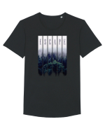 Escape Tricou mânecă scurtă guler larg Bărbat Skater