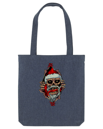 PEEK A BOO SANTA SKULL Midnight Blue