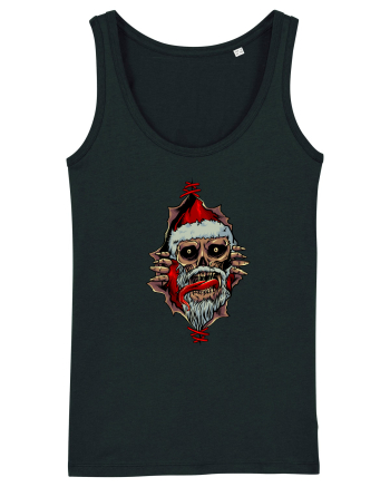 PEEK A BOO SANTA SKULL Black