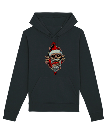 PEEK A BOO SANTA SKULL Black