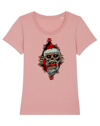 PEEK A BOO SANTA SKULL Canyon Pink