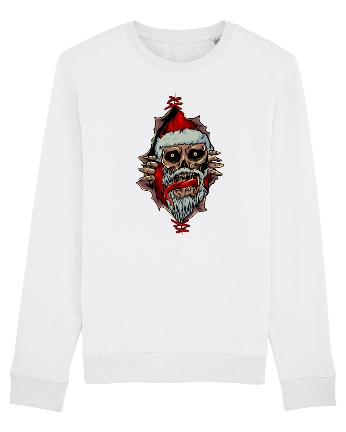Bluză mânecă lungă Unisex Rise White