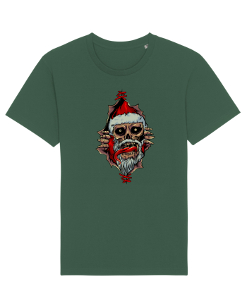 PEEK A BOO SANTA SKULL Bottle Green