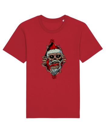 PEEK A BOO SANTA SKULL Red