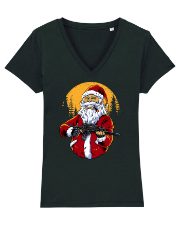 SHOT EM ALL SANTA Black