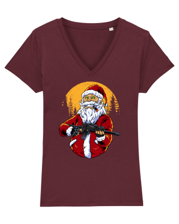 SHOT EM ALL SANTA Burgundy