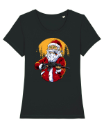 SHOT EM ALL SANTA Tricou mânecă scurtă guler larg fitted Damă Expresser