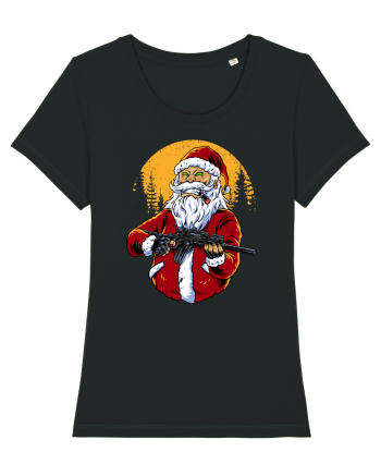 SHOT EM ALL SANTA Black