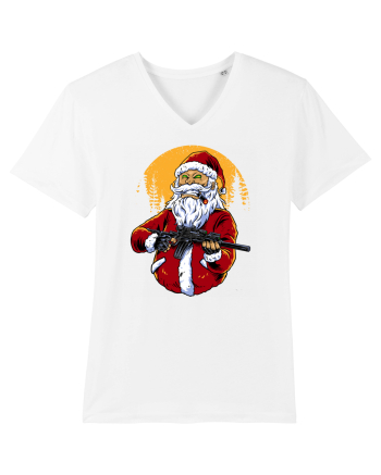 SHOT EM ALL SANTA White