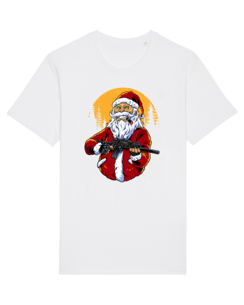 SHOT EM ALL SANTA White