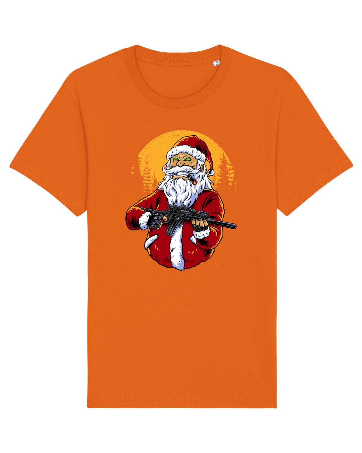 Tricou mânecă scurtă Unisex Rocker Bright Orange