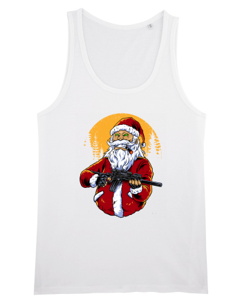 SHOT EM ALL SANTA White