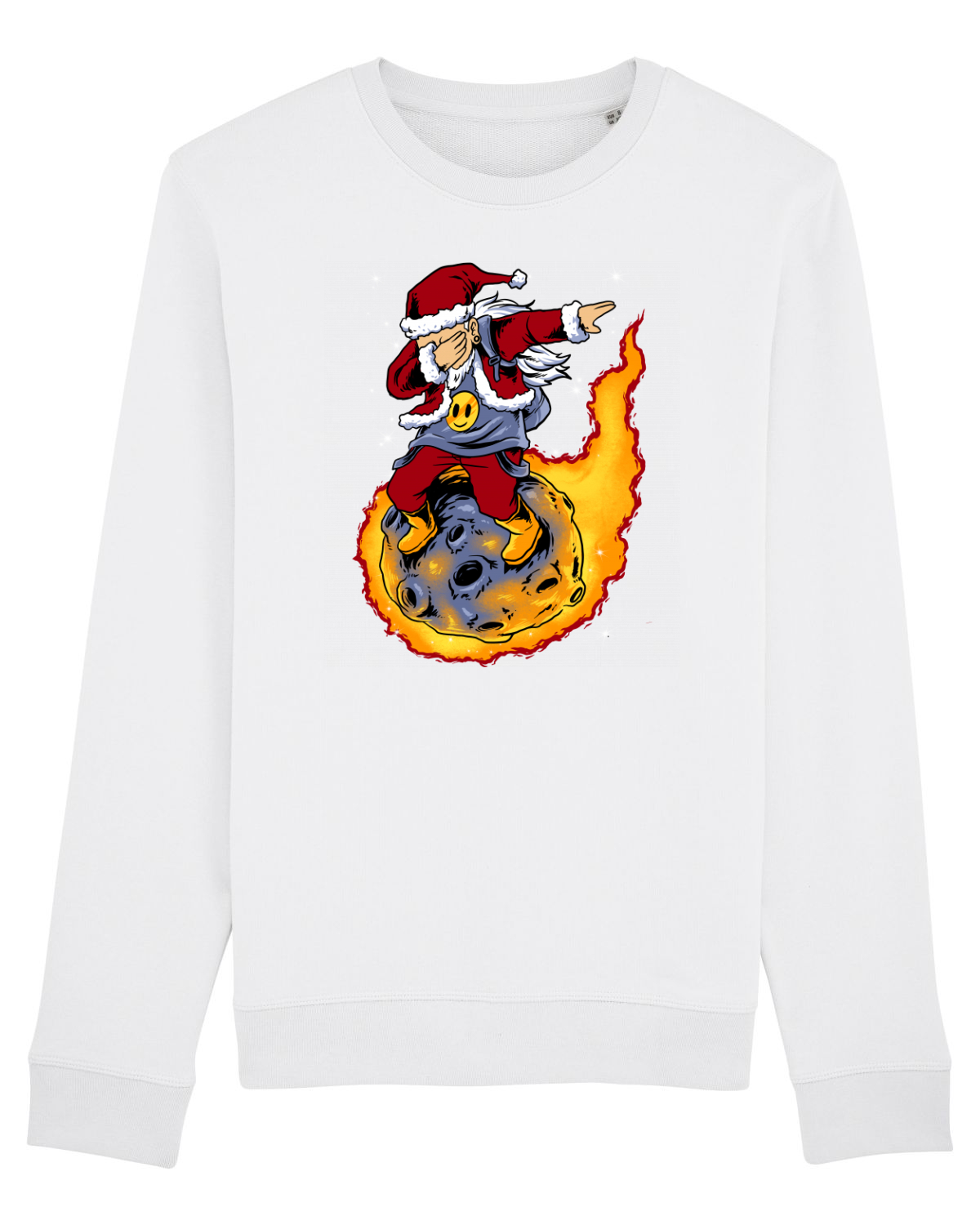 Bluză mânecă lungă Unisex Rise White