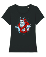 THE XMAS GHOST Tricou mânecă scurtă guler larg fitted Damă Expresser
