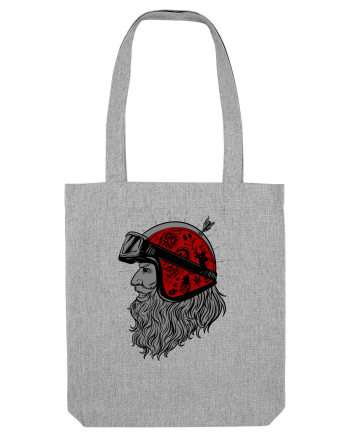 TIME TO RACE SANTA BIKER Heather Grey