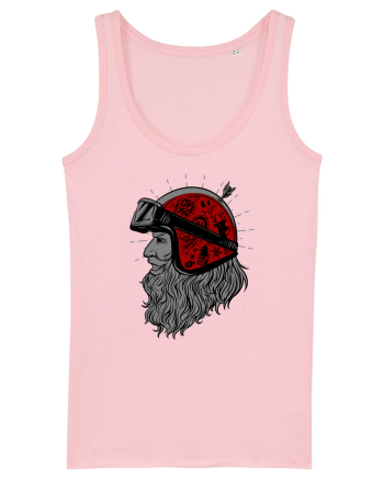TIME TO RACE SANTA BIKER Cotton Pink