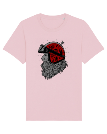 TIME TO RACE SANTA BIKER Cotton Pink