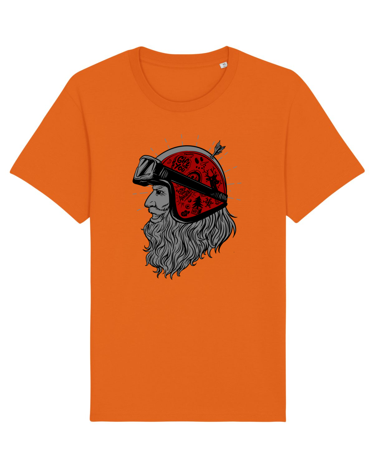 Tricou mânecă scurtă Unisex Rocker Bright Orange