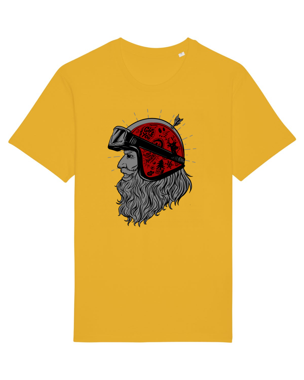 Tricou mânecă scurtă Unisex Rocker Spectra Yellow