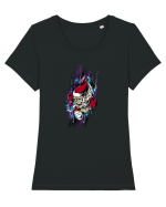 Touchdown Santa Tricou mânecă scurtă guler larg fitted Damă Expresser