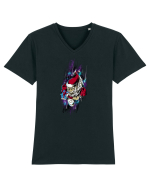 Touchdown Santa Tricou mânecă scurtă guler V Bărbat Presenter