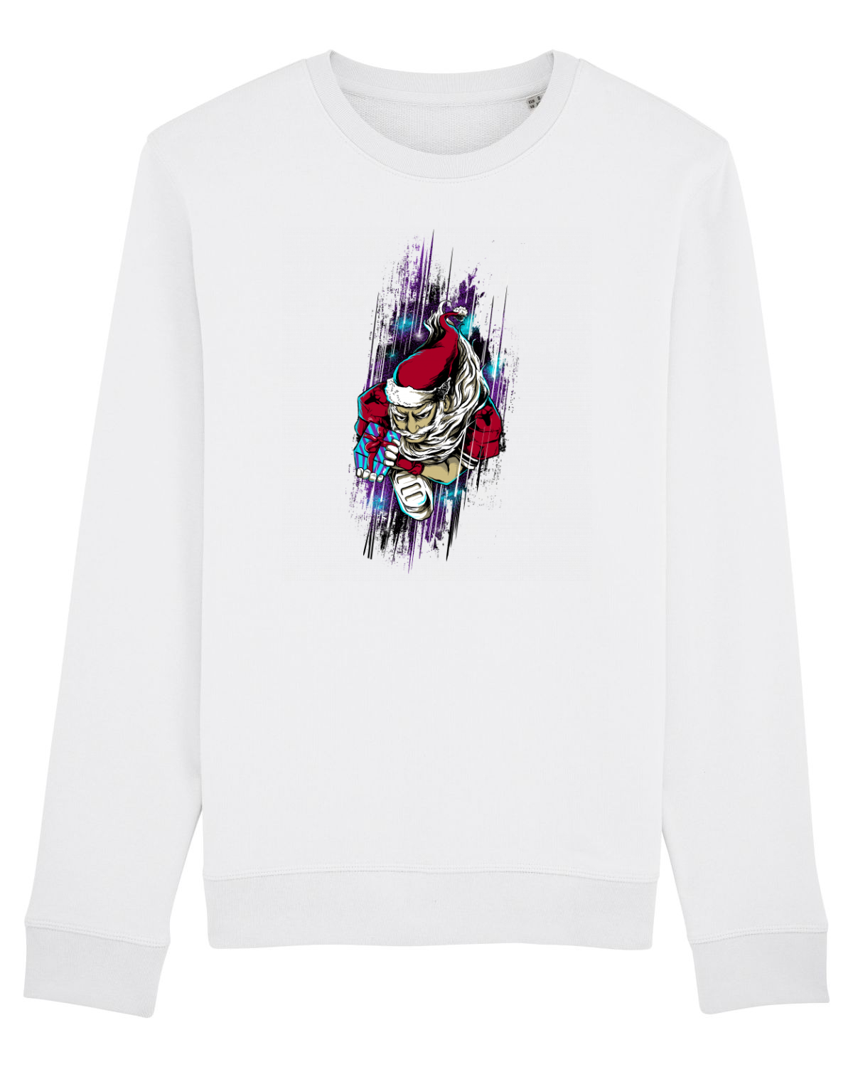 Bluză mânecă lungă Unisex Rise White