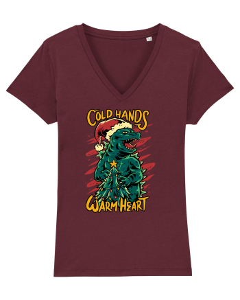 COLD HANDS WARM HEART Burgundy
