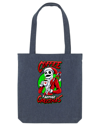 COFFEE BEFORE CHRISTMAS Midnight Blue