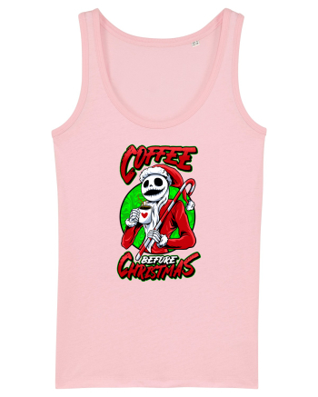 COFFEE BEFORE CHRISTMAS Cotton Pink
