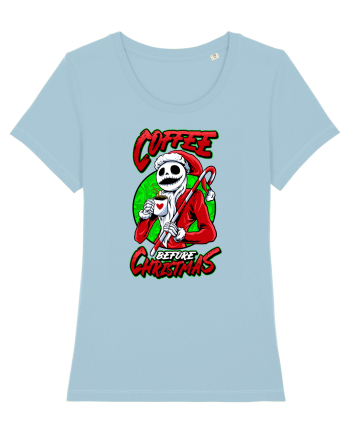 COFFEE BEFORE CHRISTMAS Sky Blue
