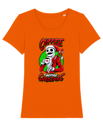 COFFEE BEFORE CHRISTMAS Bright Orange