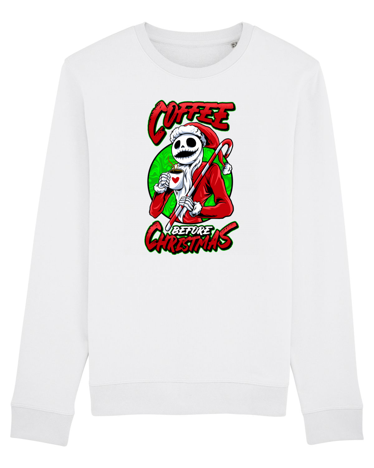 Bluză mânecă lungă Unisex Rise White