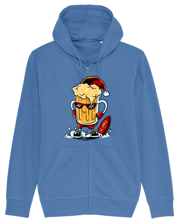 BEER XMAS FUN Bright Blue