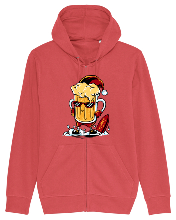 BEER XMAS FUN Carmine Red