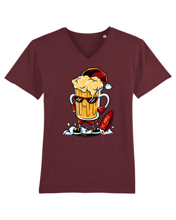 BEER XMAS FUN Burgundy