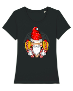 HOTDOG XMAS PARTY Tricou mânecă scurtă guler larg fitted Damă Expresser
