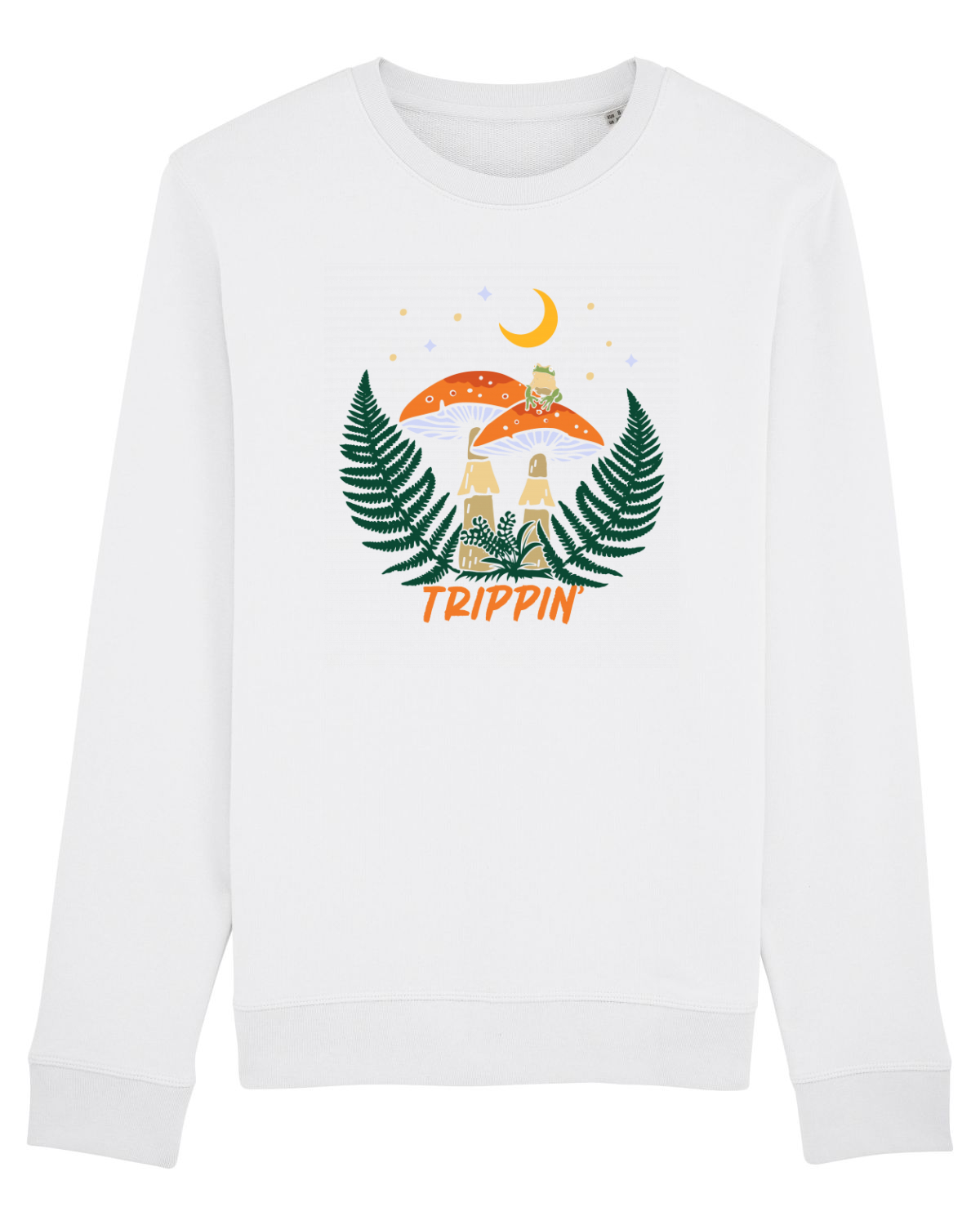 Bluză mânecă lungă Unisex Rise White