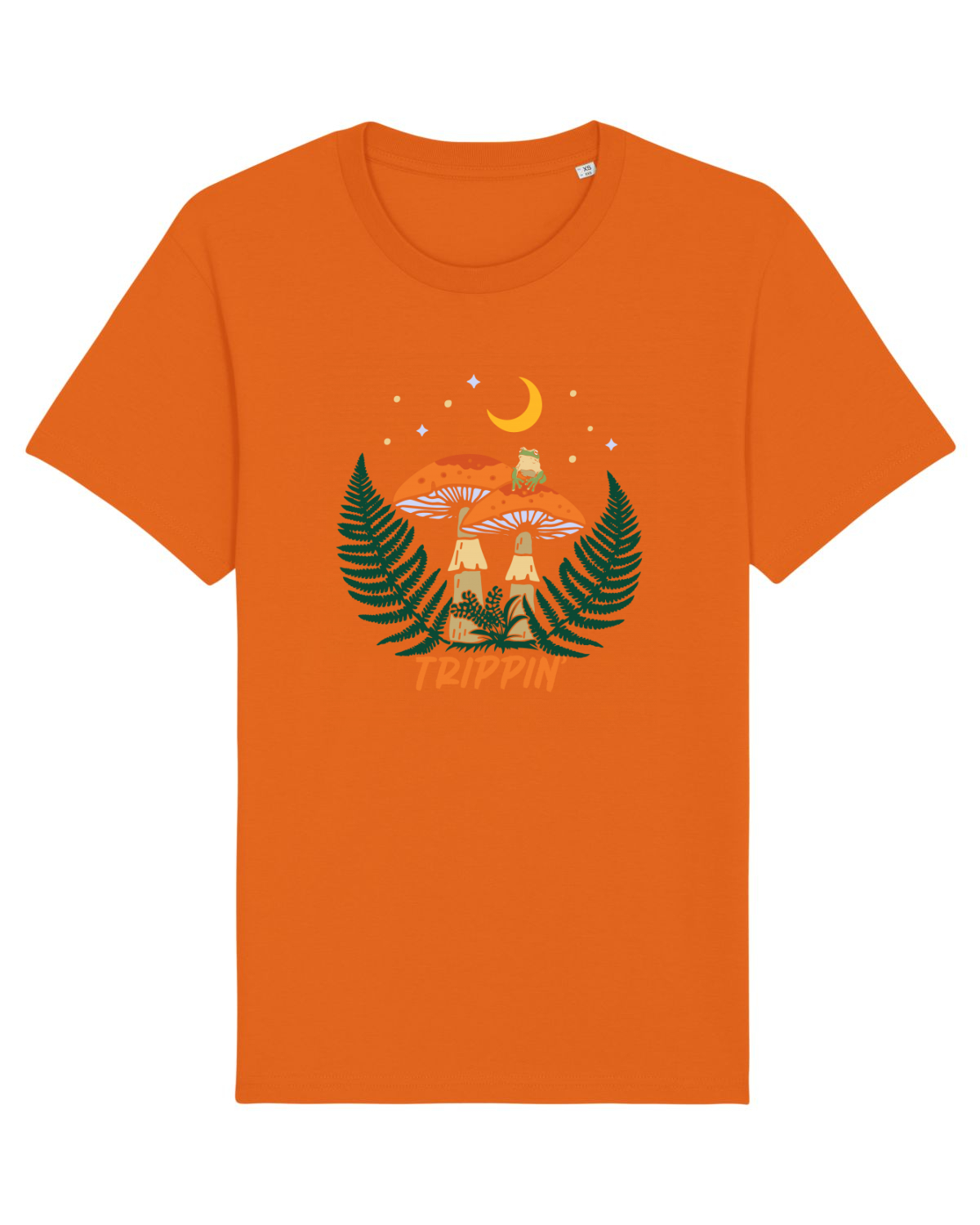 Tricou mânecă scurtă Unisex Rocker Bright Orange