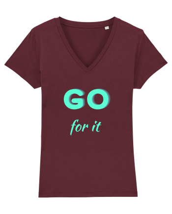 Go for it Burgundy